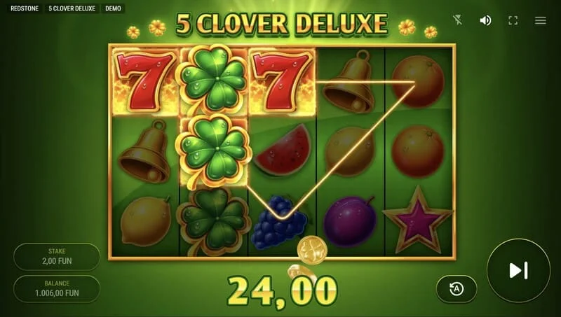 5 Clover Deluxe - добивка во основна игра